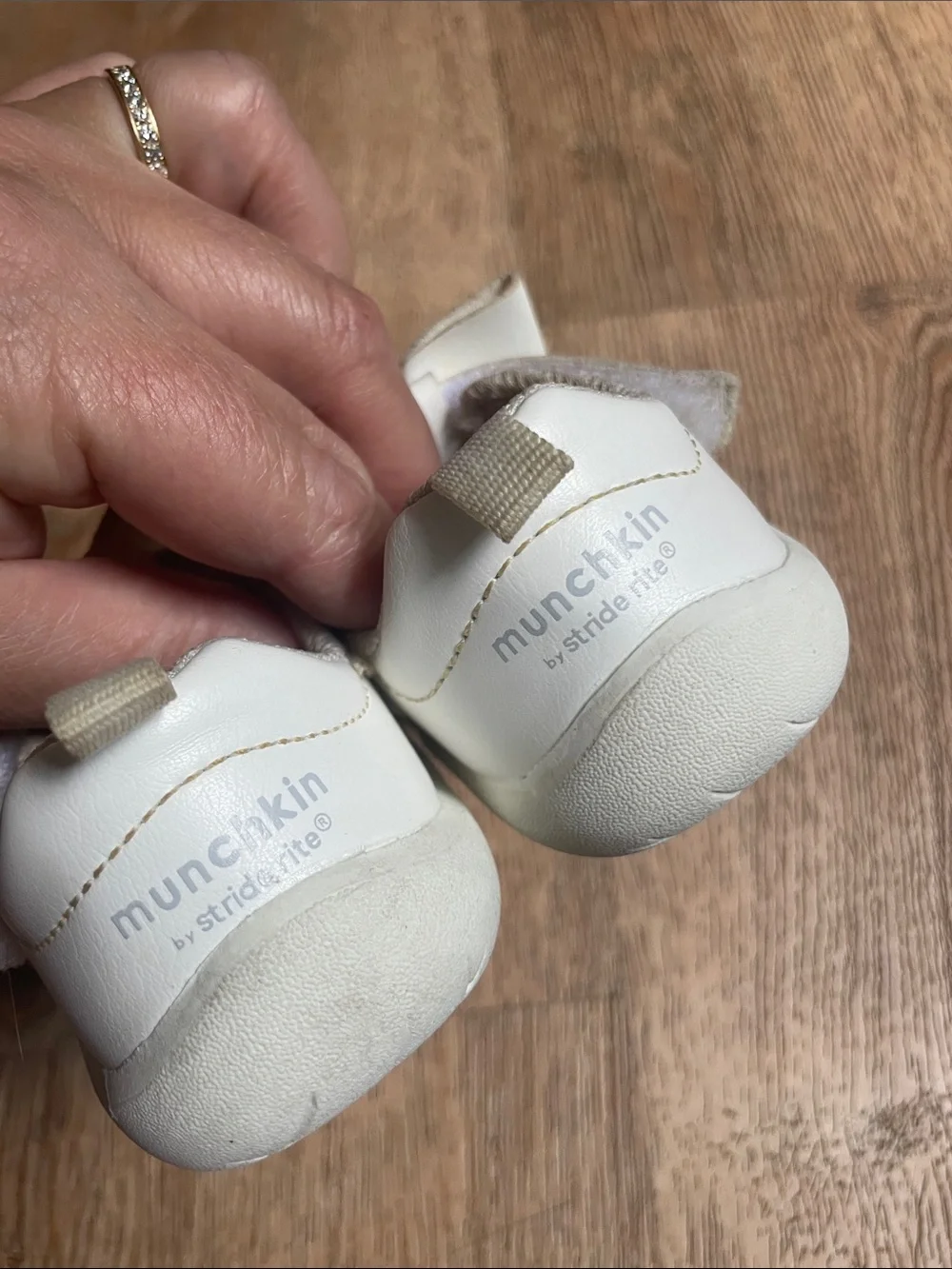 Munchkin Stride Rite Mary Jane Synthetic Bow 3 Baby Shoes